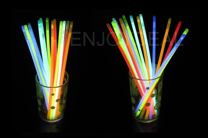 100 шт. разноцветные светящиеся палочки для вечерние Летов|party color|festival lightsconcert light |