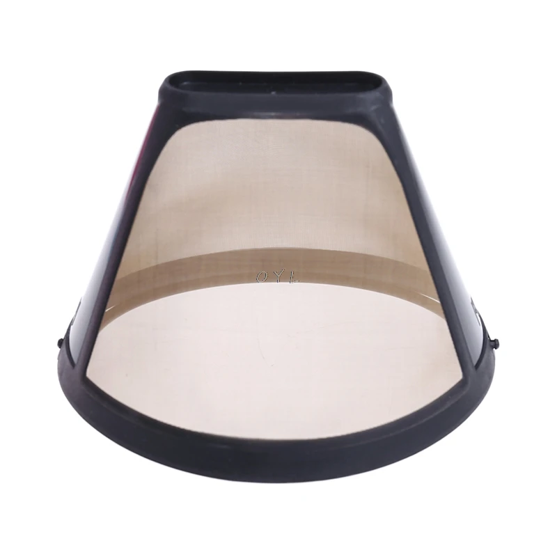 

Reusable Coffee Filter 10-12 Cup Cone-Style Maker Machine Gold Mesh Handle Tool