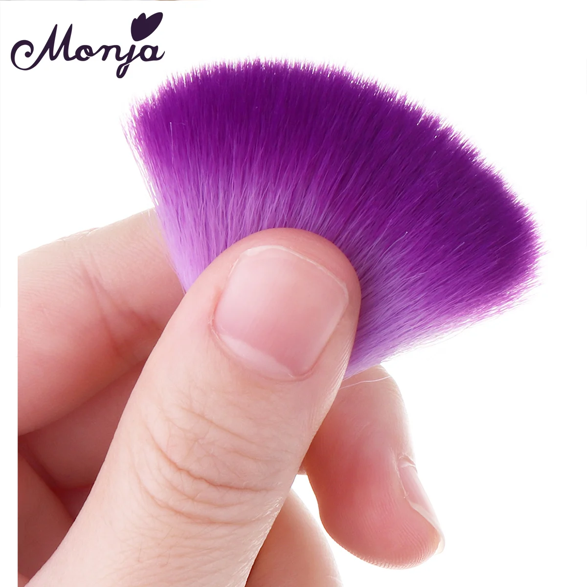 Моня 4 стилей для дизайна ногтей мягкая щетка очистки от пыли цветная ручка скраб