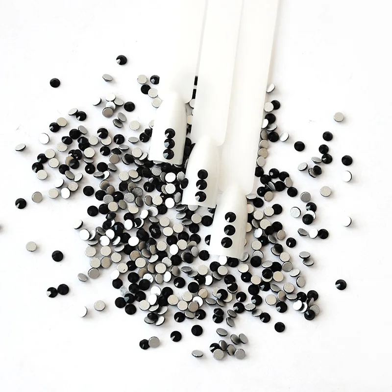 Glitter Rhinestones Mix Colors Crystal AB SS3-SS20 Non Hot Fix FlatBack Strass Sewing Fabric Garment Nail Art DIY Rhinestone | Красота и