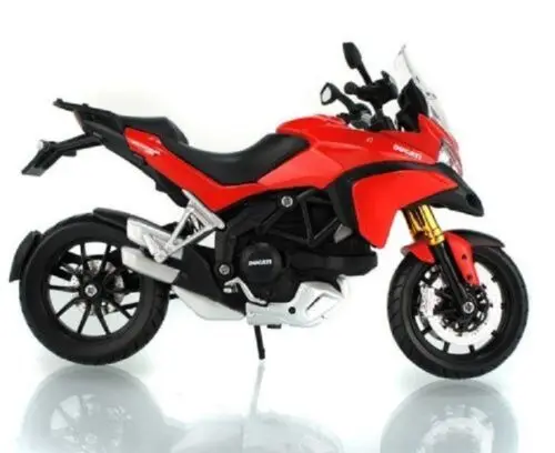 MAISTO 1:12 DUCATI MULTISTRADA 1200 S красный мотоцикл велосипед литья под давлением модель игрушки в коробке