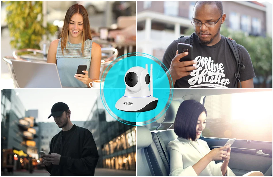 Wifi CCTV 1080P 720P IP камера беспроводная детская монитор Домашняя безопасность инфракрасное ночное видение видео камера с функцией автоматического слежения