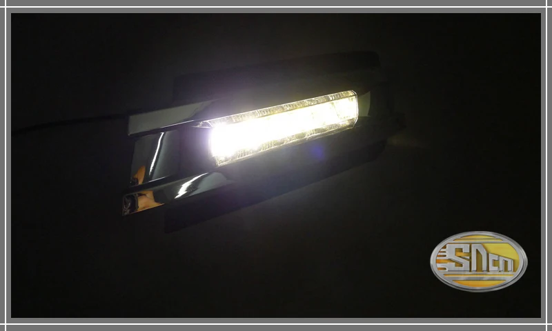 SNCN светодиодный дневные ходовые огни светильник для Mercedes Benz X164 GL320 GL350 GL450 2006-2009, Водонепроницаемый АБС 12 В DRL Противотуманные фары украшения