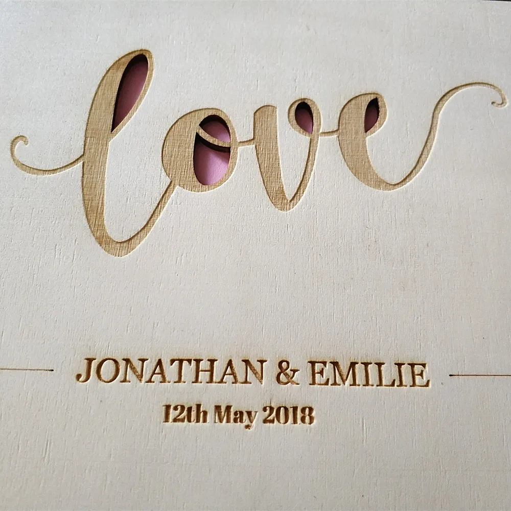 Пользовательский Свадебный скрипт Любовь Дерево Подпись Гостевая книга