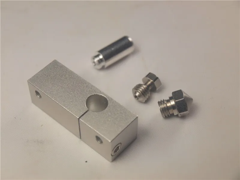 SWMAKER MK10 все металлические Hotend комплект для Wanhao i3 0 4 мм сопла| |