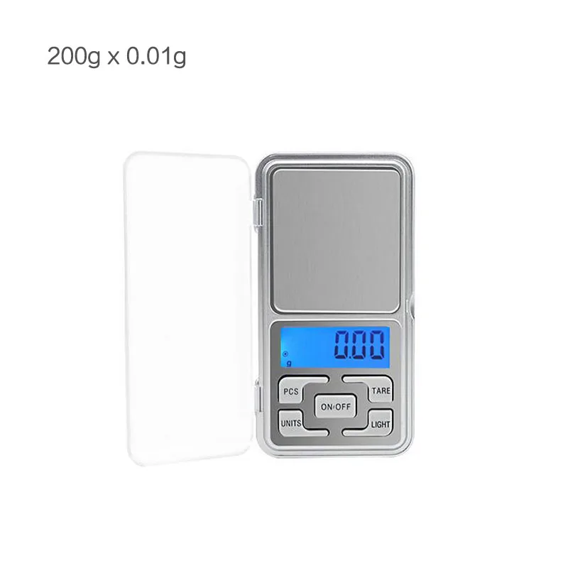 200gx0.01g 500 г 1 кг/3 кг точность цифровой баланс медицинские лабораторные весы ювелирные карманные весы Кухня весы электронные весы - Цвет: 200gx0.01g