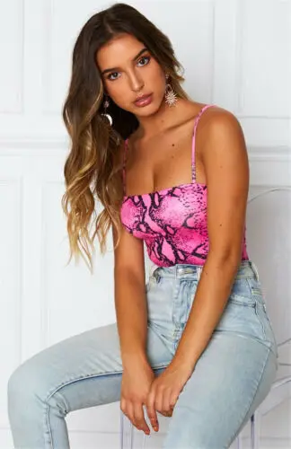 Женское боди без рукавов облегающее лето 2019|Комбинезоны c шортами| |