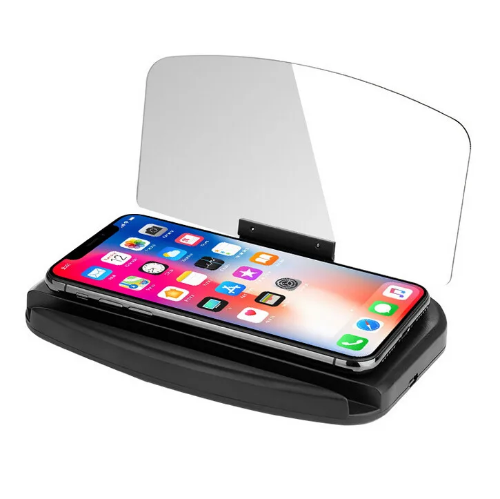 

2023 Universal Car Hud Head Up Navigation Display Phone Holder Gps Projector Auto Products Car Accessories Voiture Accessories