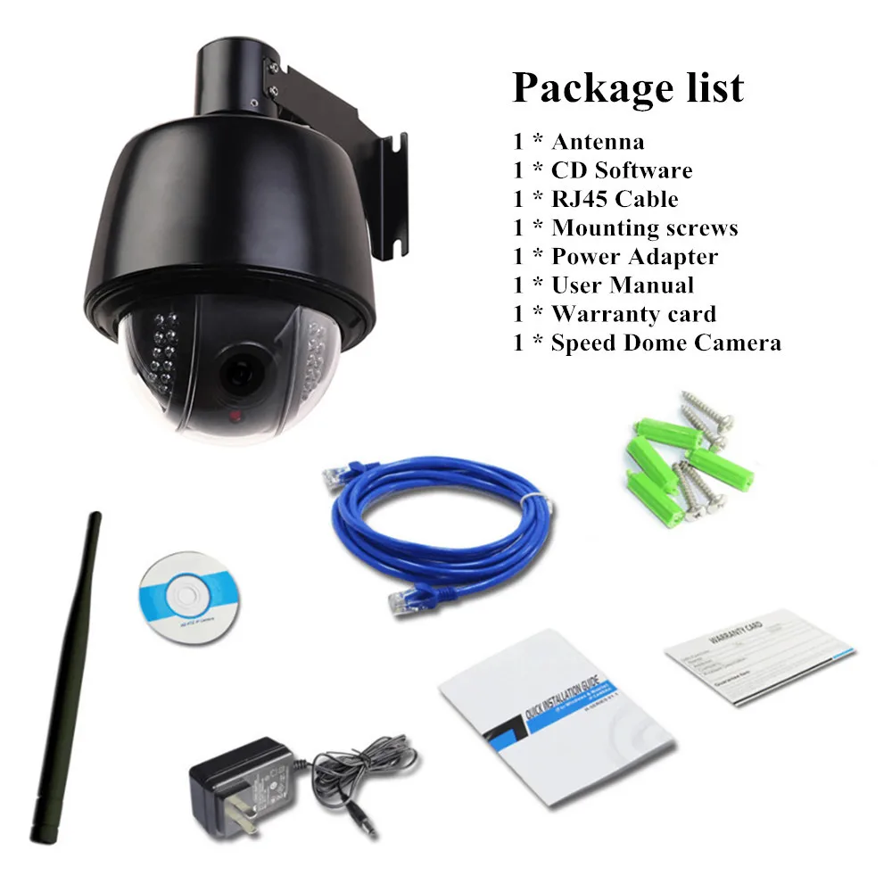 ZILNK 5.0MP PTZ IP камера 1080P HD wifi скорость купольная 5x оптический зум Водонепроницаемая камера видеонаблюдения IR 30 м H.264 ONVIF поддержка CamHi APP