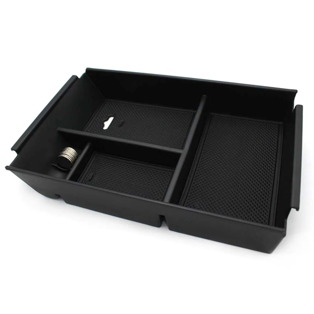 Center Console Armrest Storage Box Insert Organizer Tray for Ford F150 2015-2017 High quality storage box Hot Sale | Автомобили и