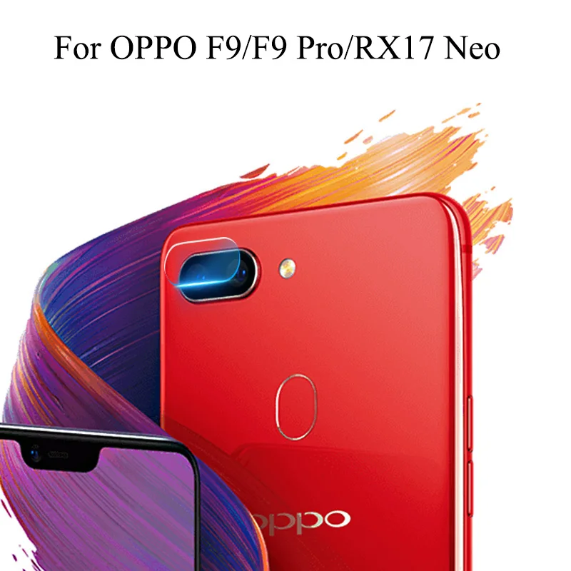 UVR 2 шт. для OPPO RX17 NEO RX17 PRO пленка для объектива камеры закаленное стекло для OPPO F9 R17 Pro F9Pro R17Pro 7H Защита объектива камеры - Цвет: For F9