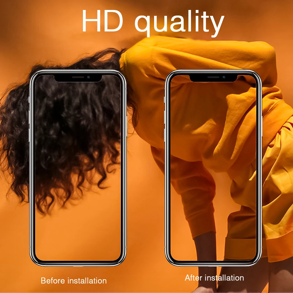 OTAO 9H Защитное стекло для iphone X 8 7 Plus 6 6S Защитная пленка объектива камеры XS MAX XR