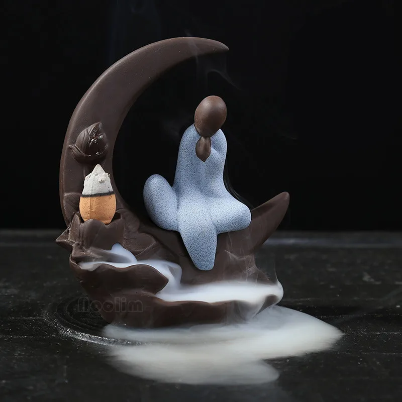 Милая маленькая подставка для благовоний в Будде держатель гостиной и дома офиса