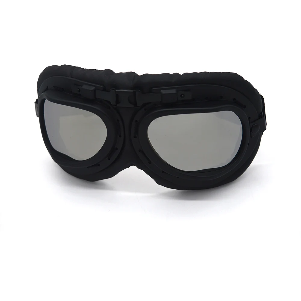 Винтажные очки с линзами 5 цветов для мотоциклистов байкеров круизеров шлем