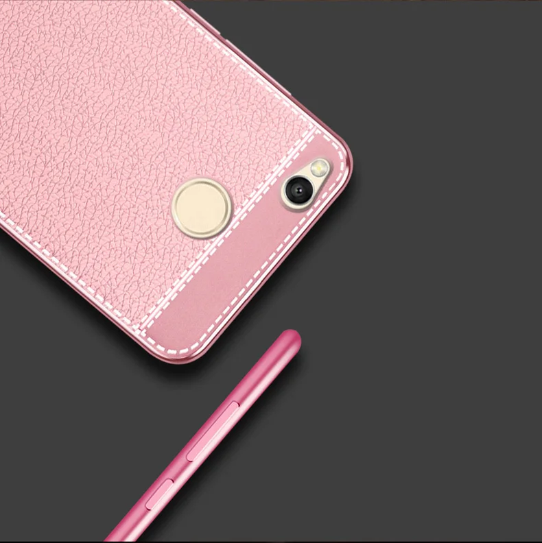 Роскошные силиконовый чехол для Xiaomi Redmi 3 S 3Pro тонкий покрытие tpu мягкий Бизнес