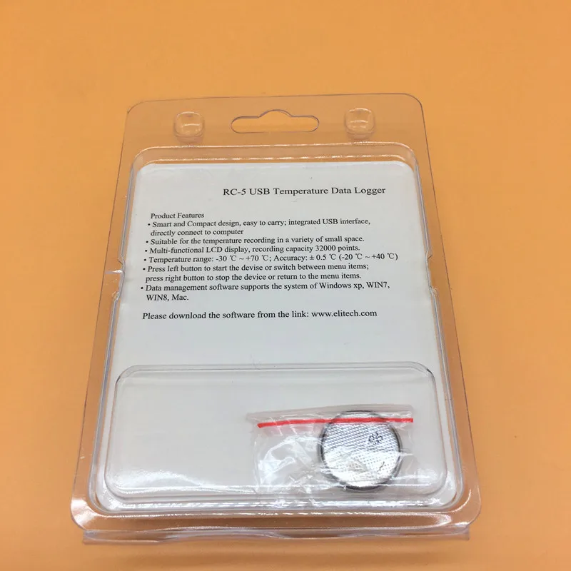 RC 5 цифровой USB Регистратор данных температуры Высокая точность для C/F запись термометр регистратор с