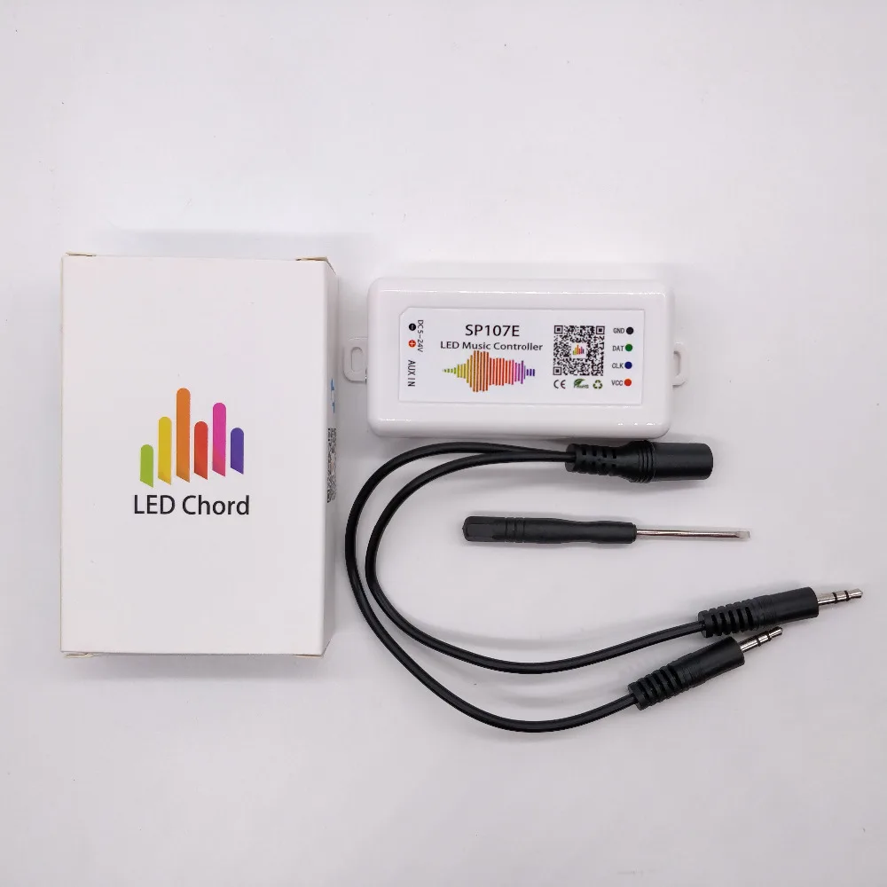 SP107E Bluetooth Pixel IC SPI музыкальный светодиодный контроллер по телефону приложение для