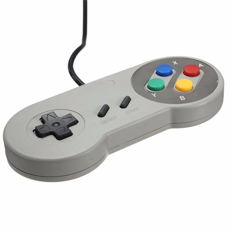 Проводной игровой контроллер джойстик для консоли super nintendo SNES Классический