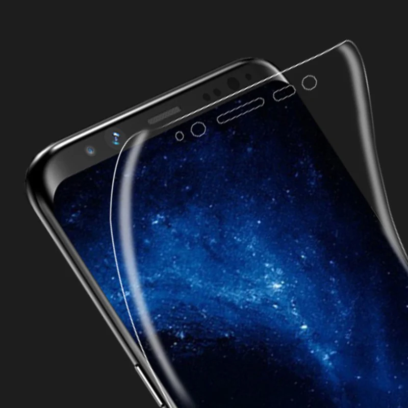 MAKAVO 3D полная Защита экрана для Samsung Galaxy S8 Plus S9 S6 S7 Edge Note 8 мягкая прозрачная