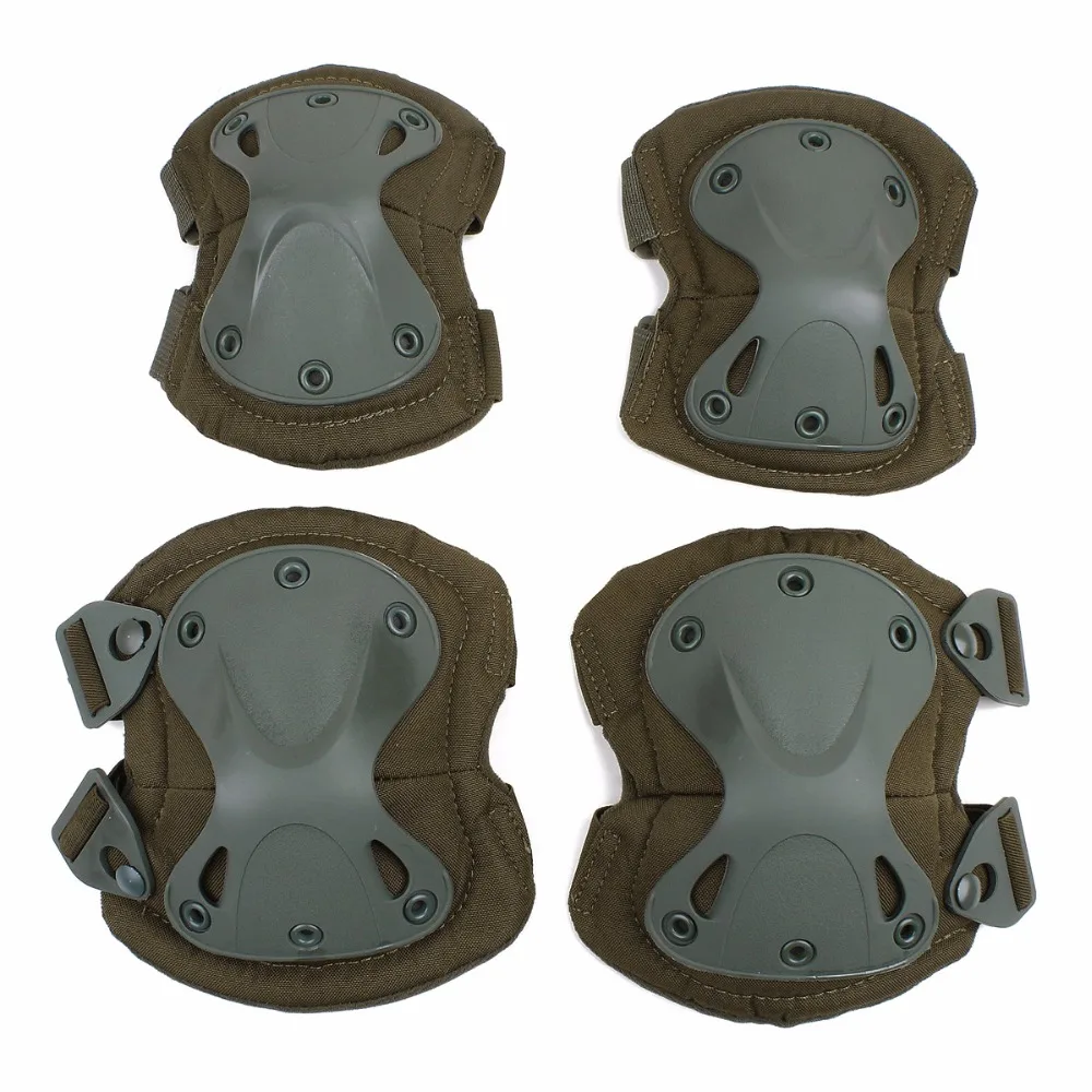 4 шт./компл. защита для тактического пейнтбола наколенники s & налокотники
