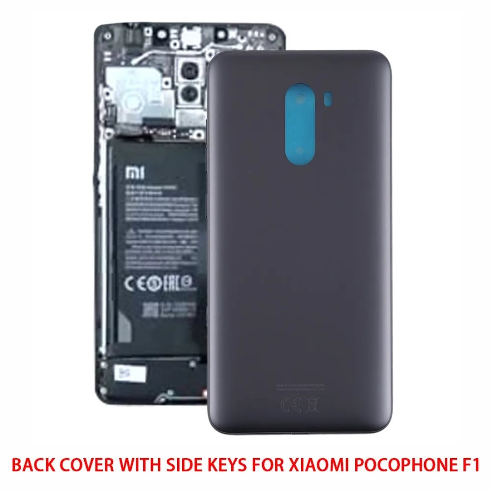 Задняя крышка с боковыми клавишами для Xiaomi Pocophone F1/Mi 8 Lite/Mi Max 3/Redmi 6 Pro/Mi SE/Redmi 6A/Redmi