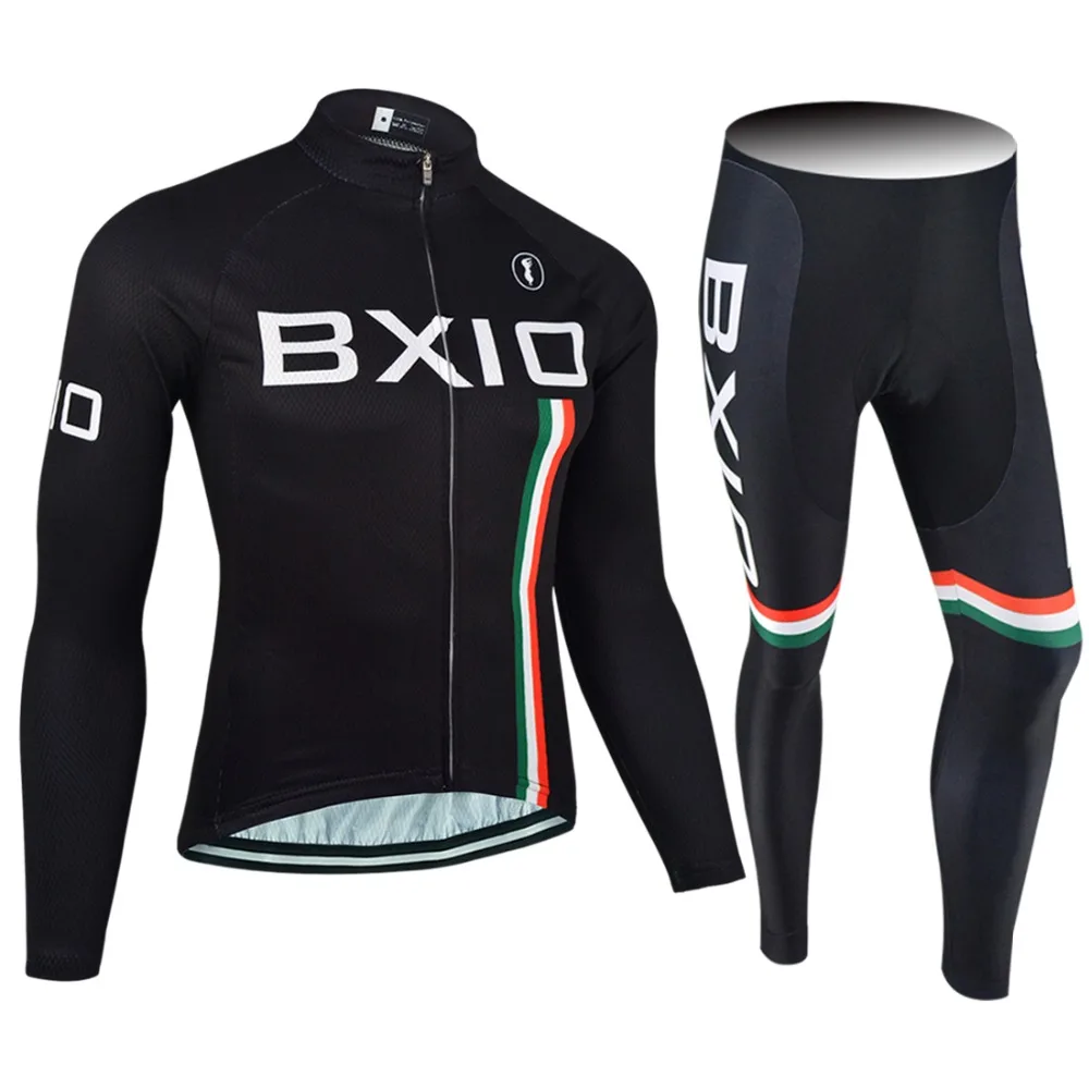 Велосипедная майка BXIO Invierno Удлиненная флисовая для велоспорта осенняя 095 | Спорт