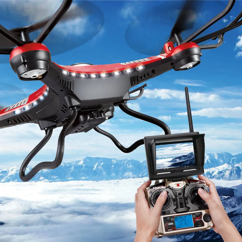 Квадрокоптер JJRC H8D Радиоуправляемый 5 8G FPV Безголовый режим/возврат одной кнопкой