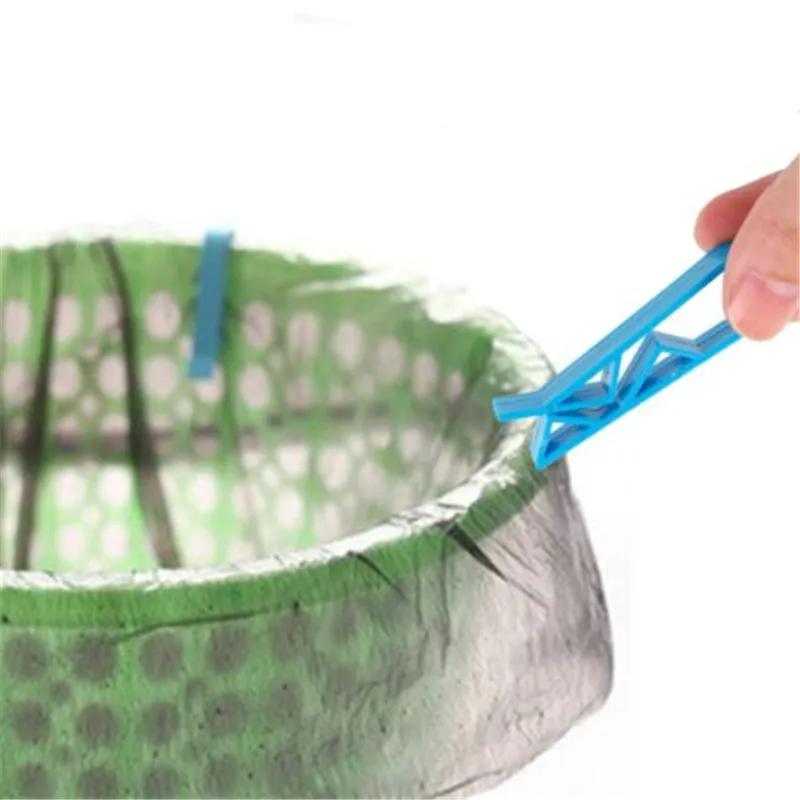 6 шт./лот Органайзер Домашний для хранения зажимов зажим мусора Нескользящие