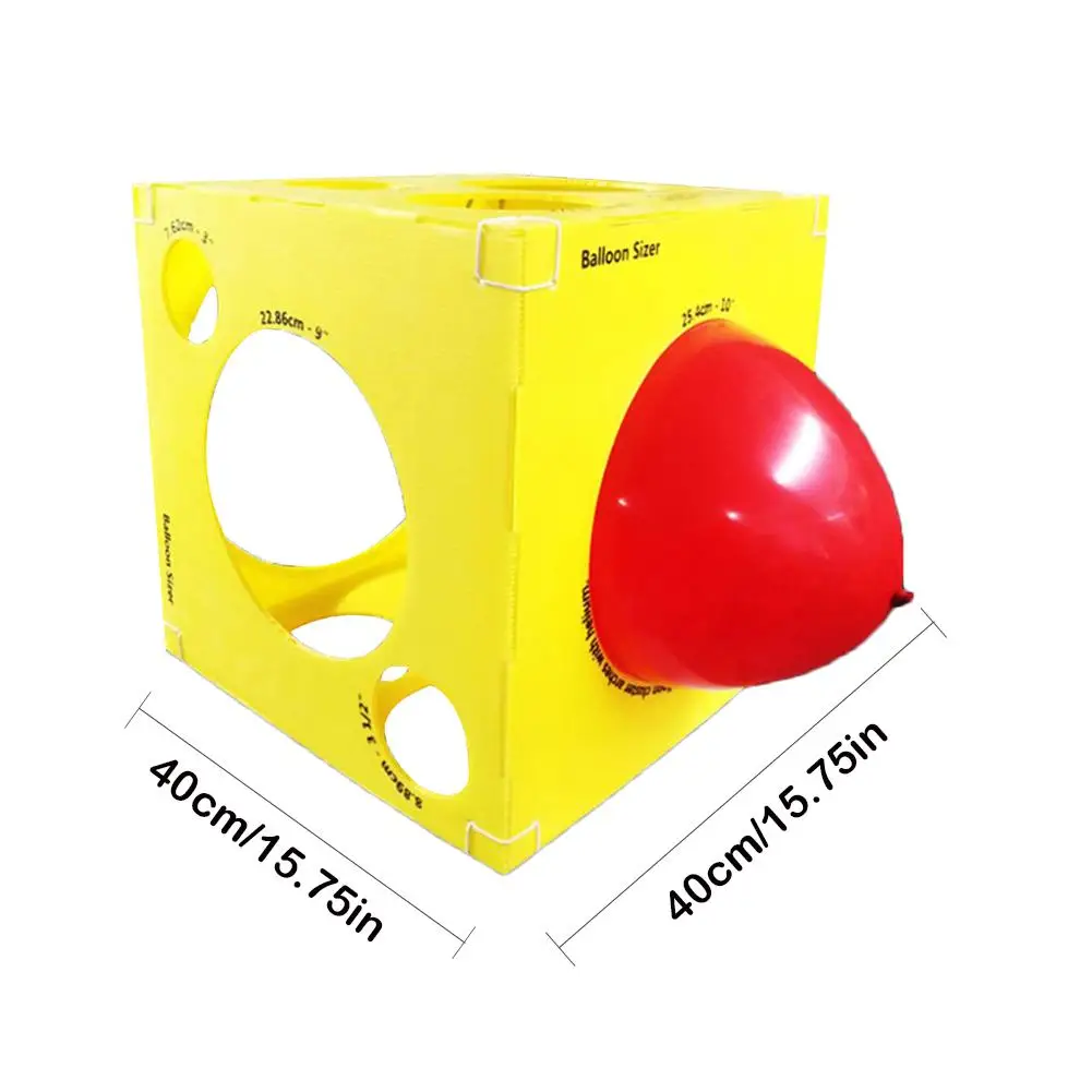 

Balloon Sizer Box Balloon Measurement Tool For Balloon Arch Kit For Birthday Party Wedding Party Decorations Supplies