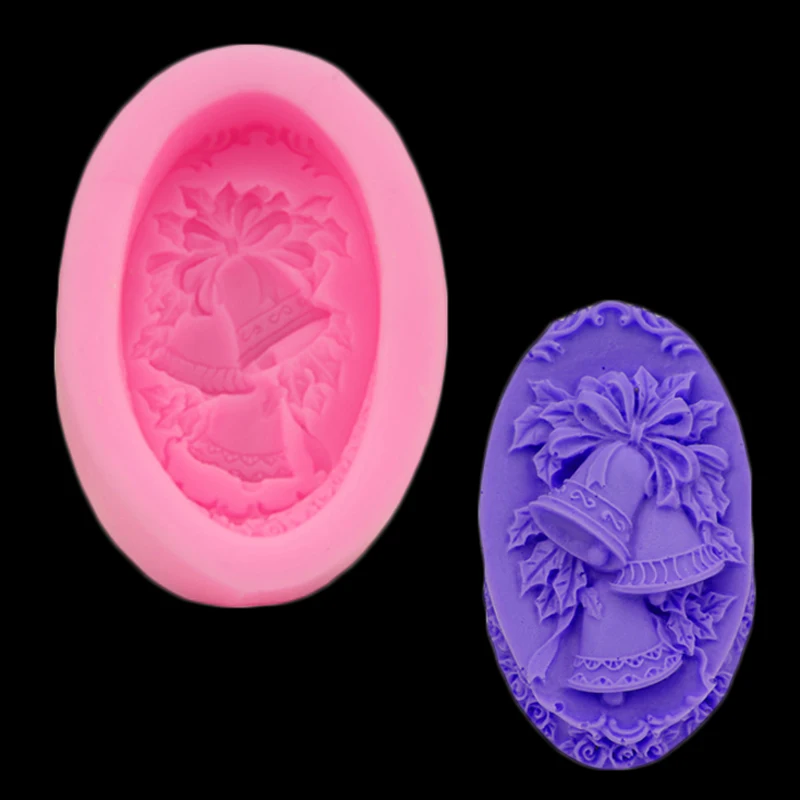 Рождественские подарки силиконовые формы инструменты для украшения тортов