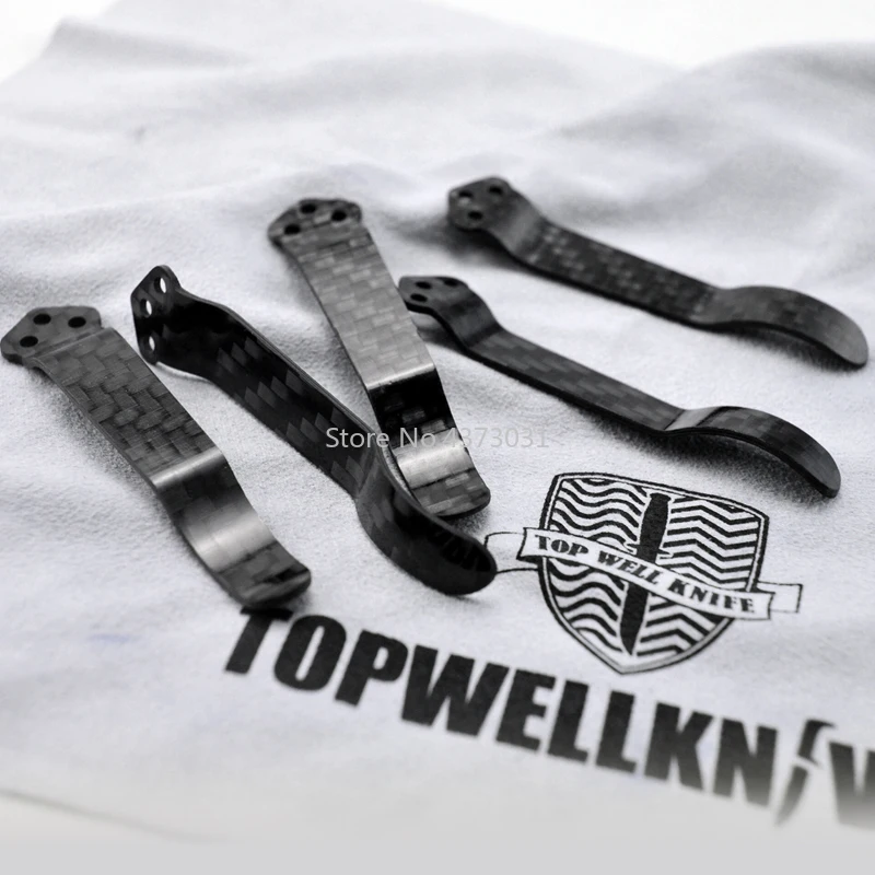 1 шт. карманный зажим для ножа из углеродного волокна подходит C81/C11/710/551 CQC EDC