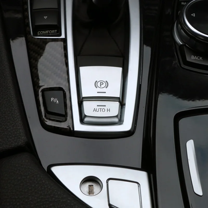 Переключатель стояночного тормоза P крышка кнопки ABS Chrome для BMW F10 F07 F01 X3 F25 X4 F26 F11 F06