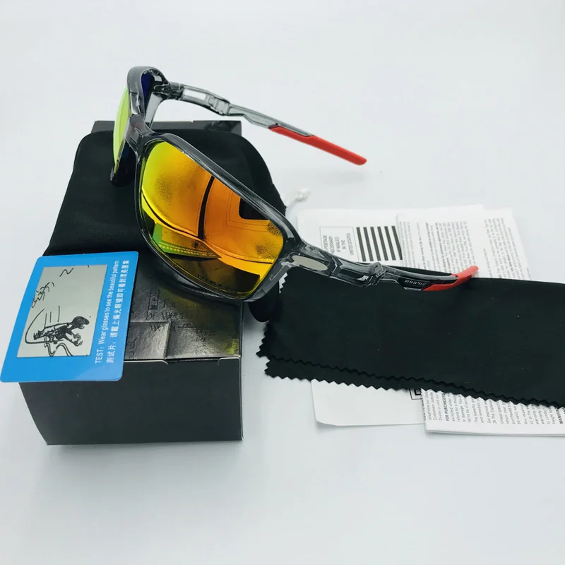 Polarized Model 02 Для мужчин Для женщин поляризационные солнцезащитные Спортивные очки шоссейные велосипеды на велосипеде, Mtb, очки для езды на велосипеде езда Рыбалка очки - Цвет: Polarized Model 02
