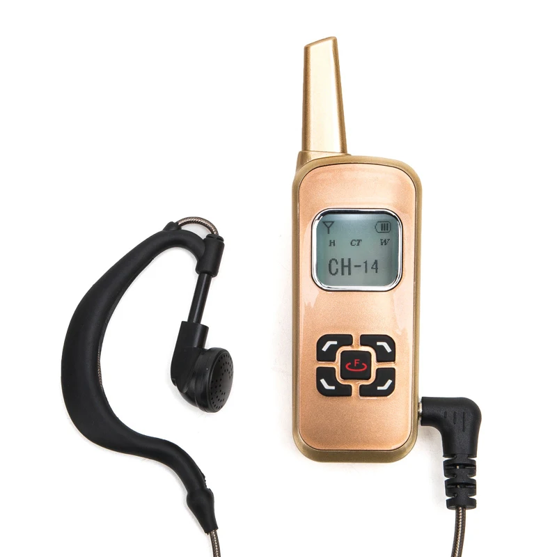 Мини рация HENGLIDA T M6 2 Вт UHF 400 520 МГц PMR 446 VOX ЖК дисплей Любительское радио FM