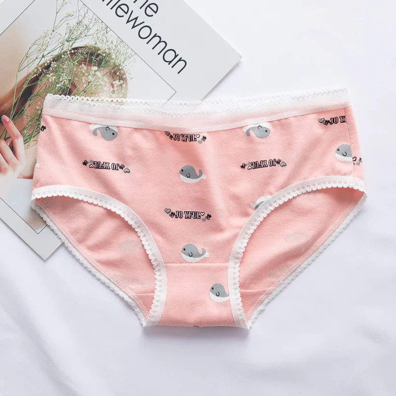 5 шт. трусы женские хлопковые трусики с низкой посадкой женское нижнее белье