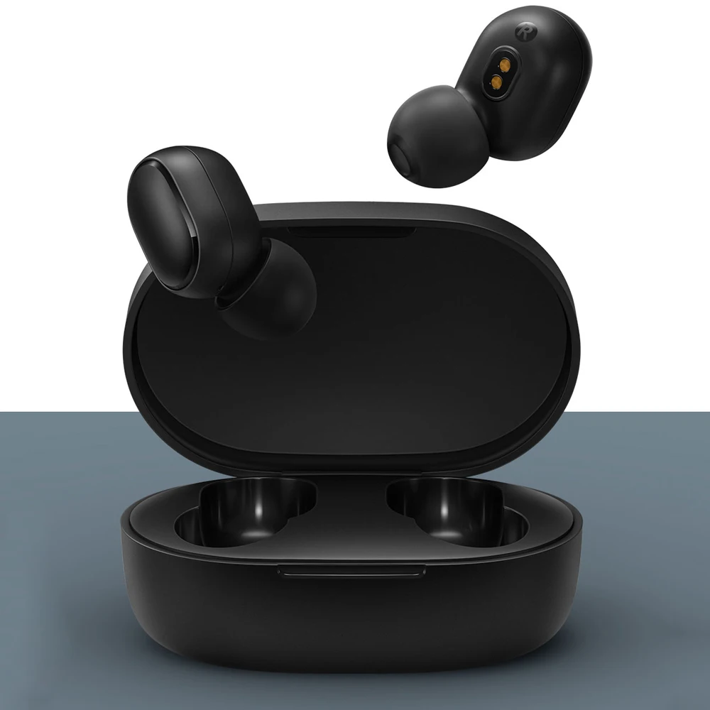 Для Xiaomi Redmi Airdots TWS Bluetooth 5,0, беспроводные наушники с шумоподавлением, управление с микрофоном, управление громкой связью AI