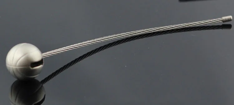 3D Мяч Модель брелок спортивный трос Баскетбол Футбол Теннис кольцо брелок|key