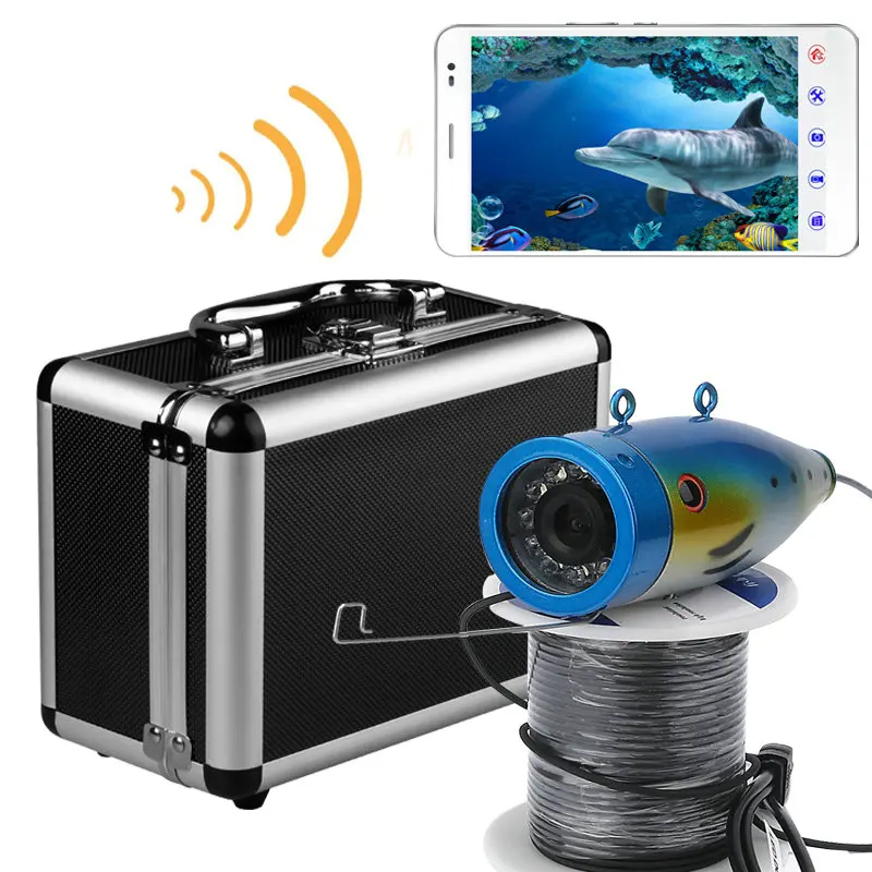 YobangSecurity беспроводная Wifi 1000TVL подводная рыболовная камера рыболокатор видео