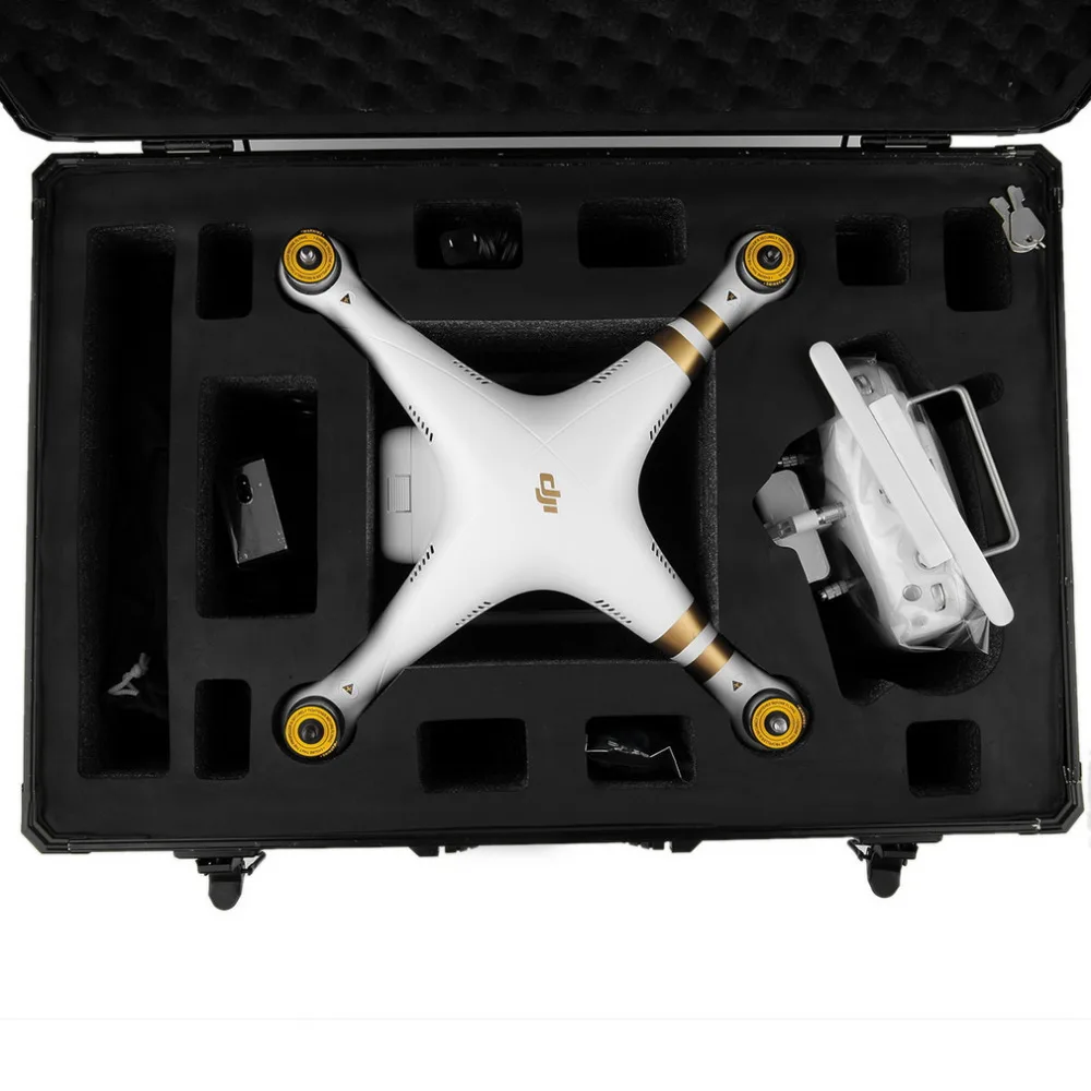 1 шт. специальный Алюминий чехол Защитный протектор проводить окно для DJI Phantom 2 3 |