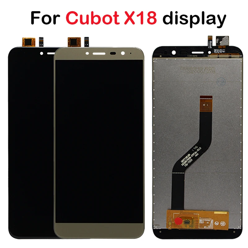 ЖК экран 5 7 дюйма для Cubot X18 дисплей + цифровой преобразователь экрана в сборе