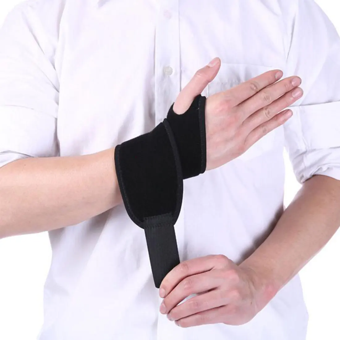 1 Pc Sport Training Hand Bands Weightlifting Wristband Wrist Support Strap Wraps Bandages Bracer For Workout Gym Fitness