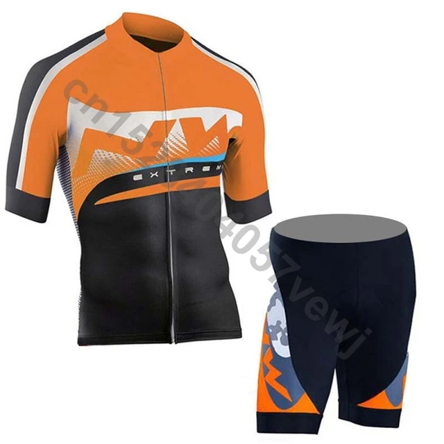 set 14 NW короткий рукав Велоспорт Джерси Горный велосипед MTB Pro team велосипедная Рубашка летняя одежда для велоспорта Майо Ropa Ciclismo C21 - Цвет: set 14