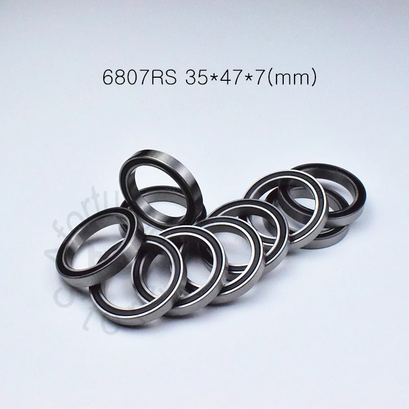 6807RS 35*47*7 (мм) 1 шт. подшипник ABEC 5 резиновый герметичный Подшипник 6807