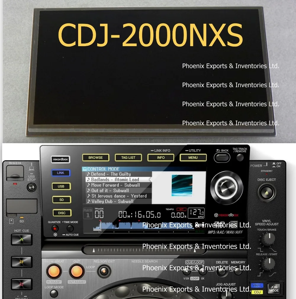 ЖК-экран для CDJ-2000NXS CDJ-2000 NEXUS CDJ 2000NXS дисплей панели