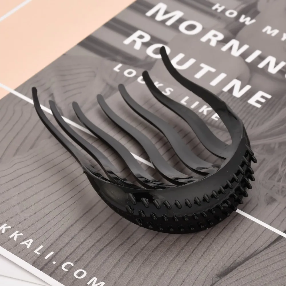 1 шт. накладки для конского хвоста заколки волос объемная Свадебная расческа