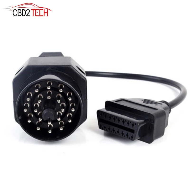 Диагностический Кабель адаптер OBD2 для BMW разъем к OBD1 Для разъема 20 pin 16 PIN