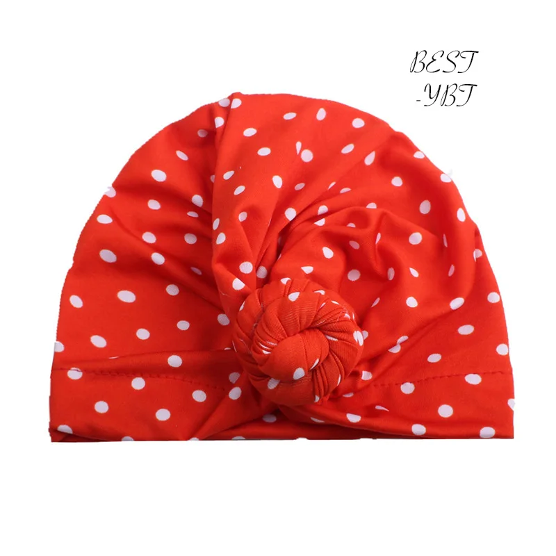 2018 Fashion Style European American Lovely Girl's Dots Cross Bow Hat | Аксессуары для одежды