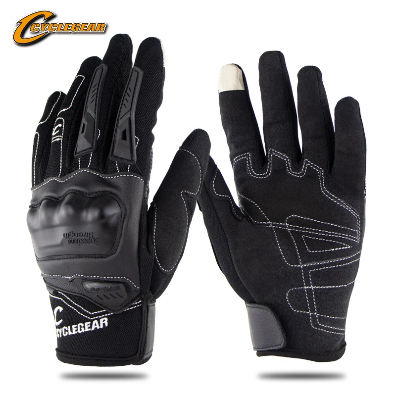 

Cyclegear CG668 Breathable Motocross Off Road Guante Anti-Slip Motorcycle gloves Screen touch Motor Bike Glove Summer