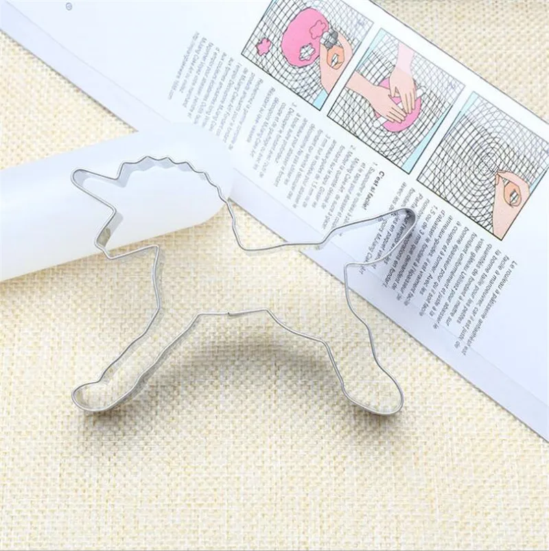 Единорог форма яйца растительное печенье резак для печенья лошадь инструменты