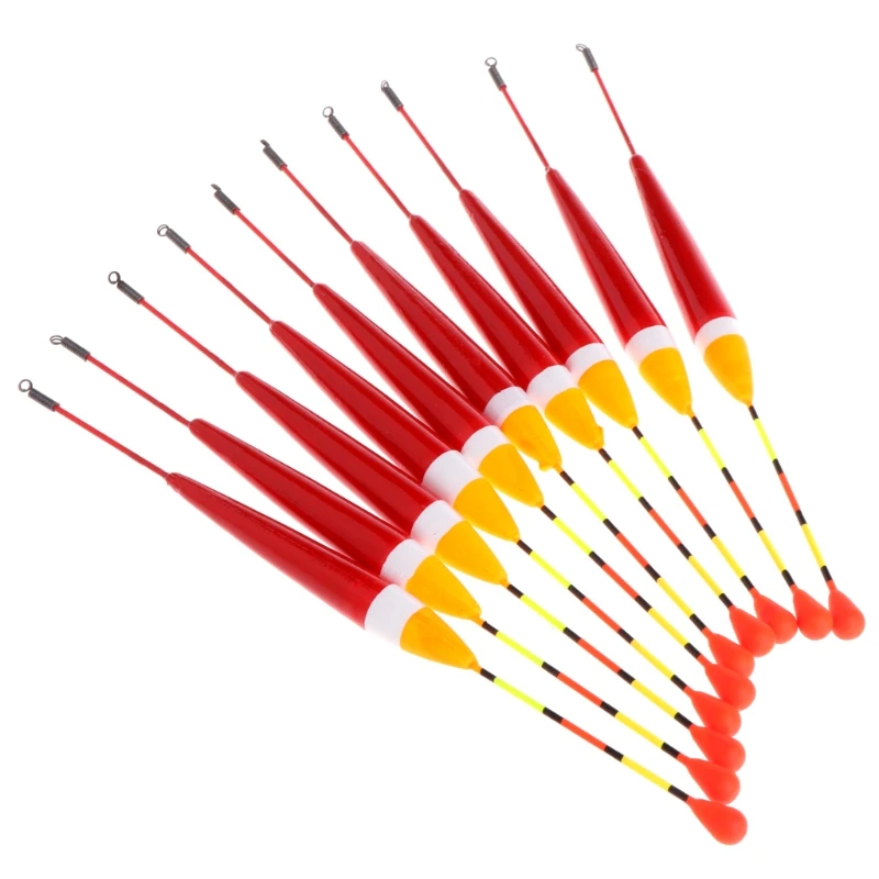 Набор поплавков для рыбалки 10 шт./компл. ловли карпа вертикальный 9 #0 8 г разные